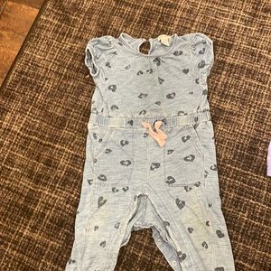 Jean one piece girls jumper by splendid- used